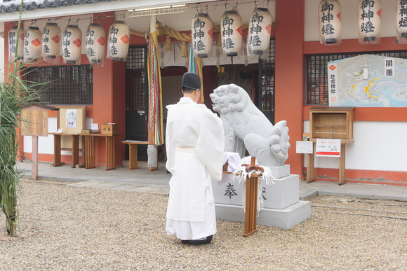 住吉神社 茅の輪くぐり 2024063012
