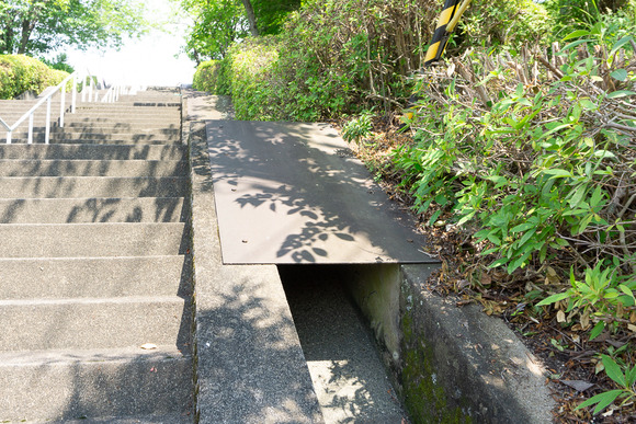 星田山手の階段 2024061110
