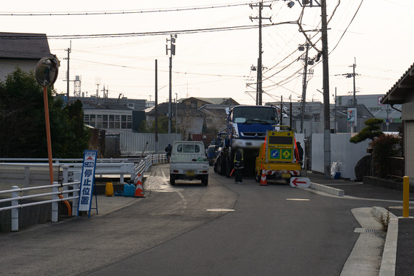 倉治 道路工事 20250131-5