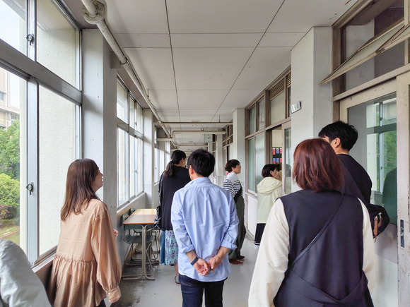 校内ツアー 廊下
