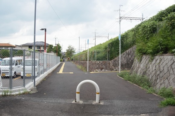 河内磐船駅 車いすルート-10