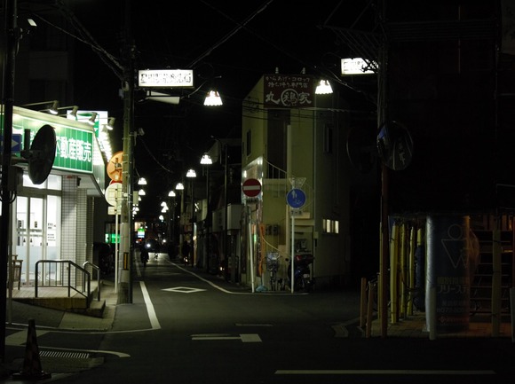 星田駅前商店街 街灯 20241207-2