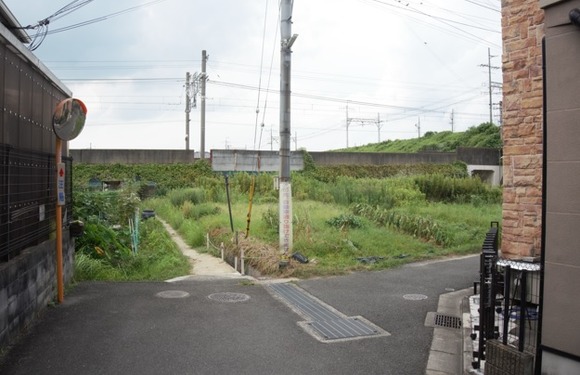 河内磐船駅 車いすルート-8