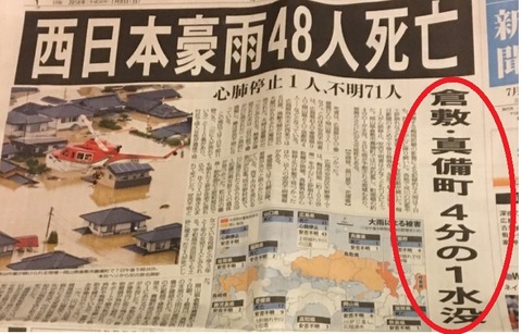 新聞 4分の1
