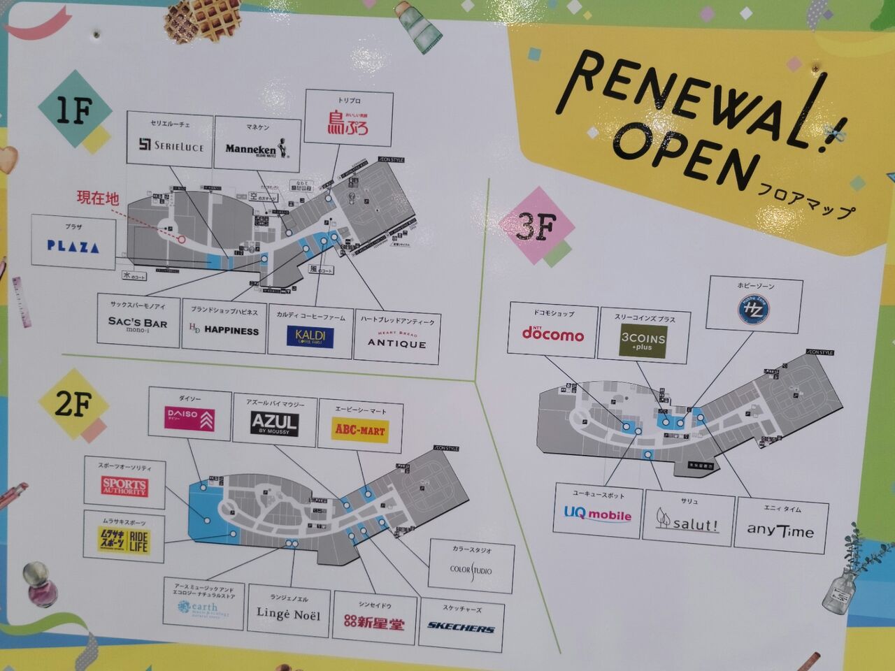 イオンモール四條畷の開店、閉店、移転、改装一覧 : 第二京阪学研都市線紹介