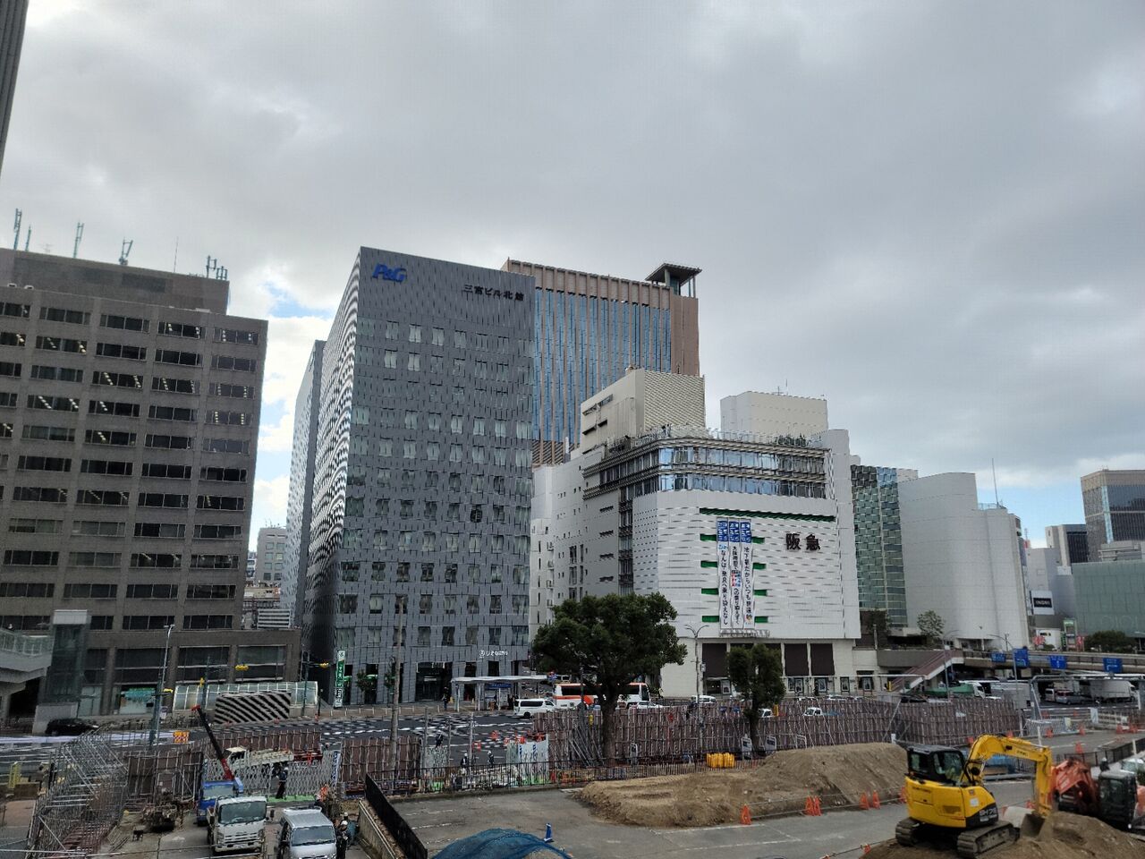 JR神戸線三ノ宮駅の新ビル建設予定地の風景。 : 第二京阪学研都市線紹介