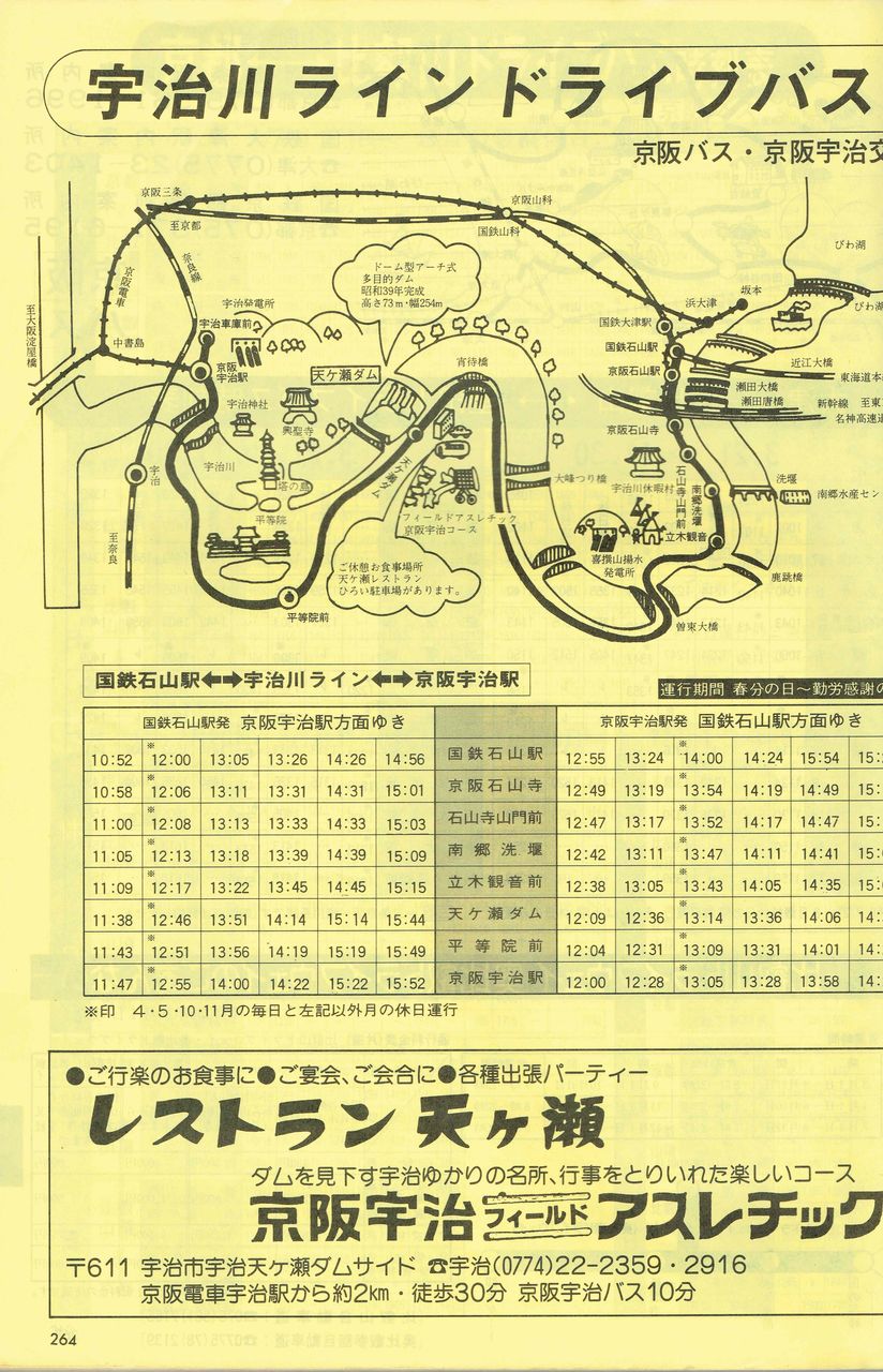 宇治川ライン路線バスについての記憶 交野が原道草 宇治川ライン路線バスについての記憶 交野が原道草