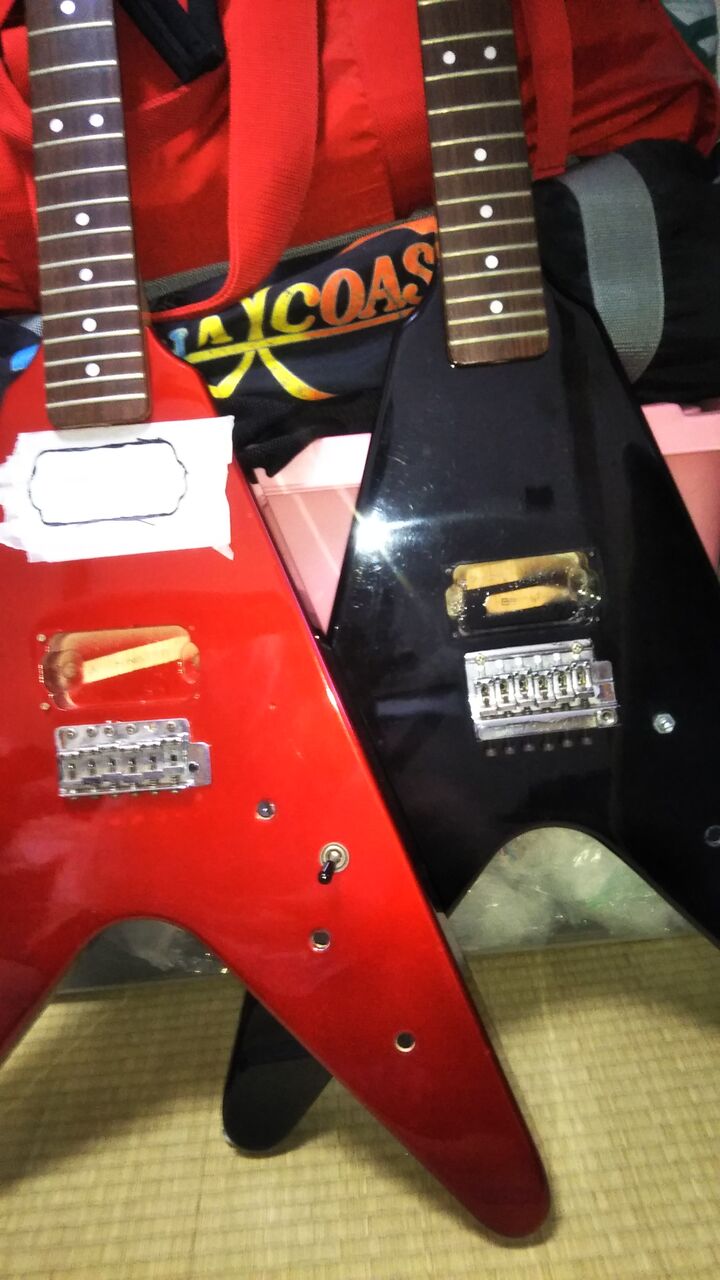 TOKAI FV tokai guitar フライングVを直す。 : 片岡りゅうじ TOKAI FV tokai guitar フライングVを直す。 : 片岡りゅうじ