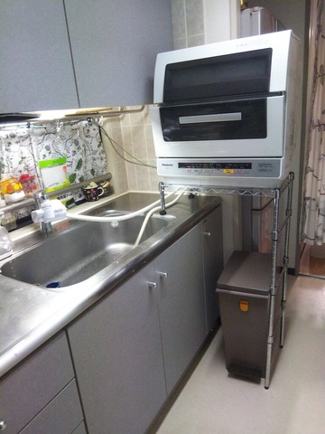 賃貸マンション 無理やり食洗機を設置してみた 語りかけ育児 やってみた
