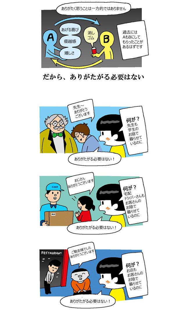 W漫画 恩知らず ありがたがる必要はない という韓国人へ警鐘 時事漫画家のユン ソイン氏 かたすみ速報