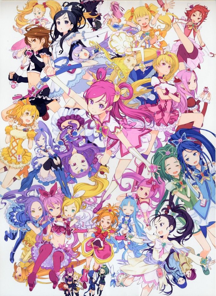 プリキュアオールスターズ大集合なイラストが大集合 かたよるにゅーす プリキュアオールスターズ大集合なイラストが大集合 かたよるにゅーす