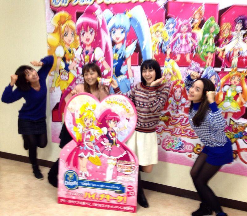 恒例のプリキュアバトン 今回はマリンからプリンセスへも継承されていた かたよるにゅーす
