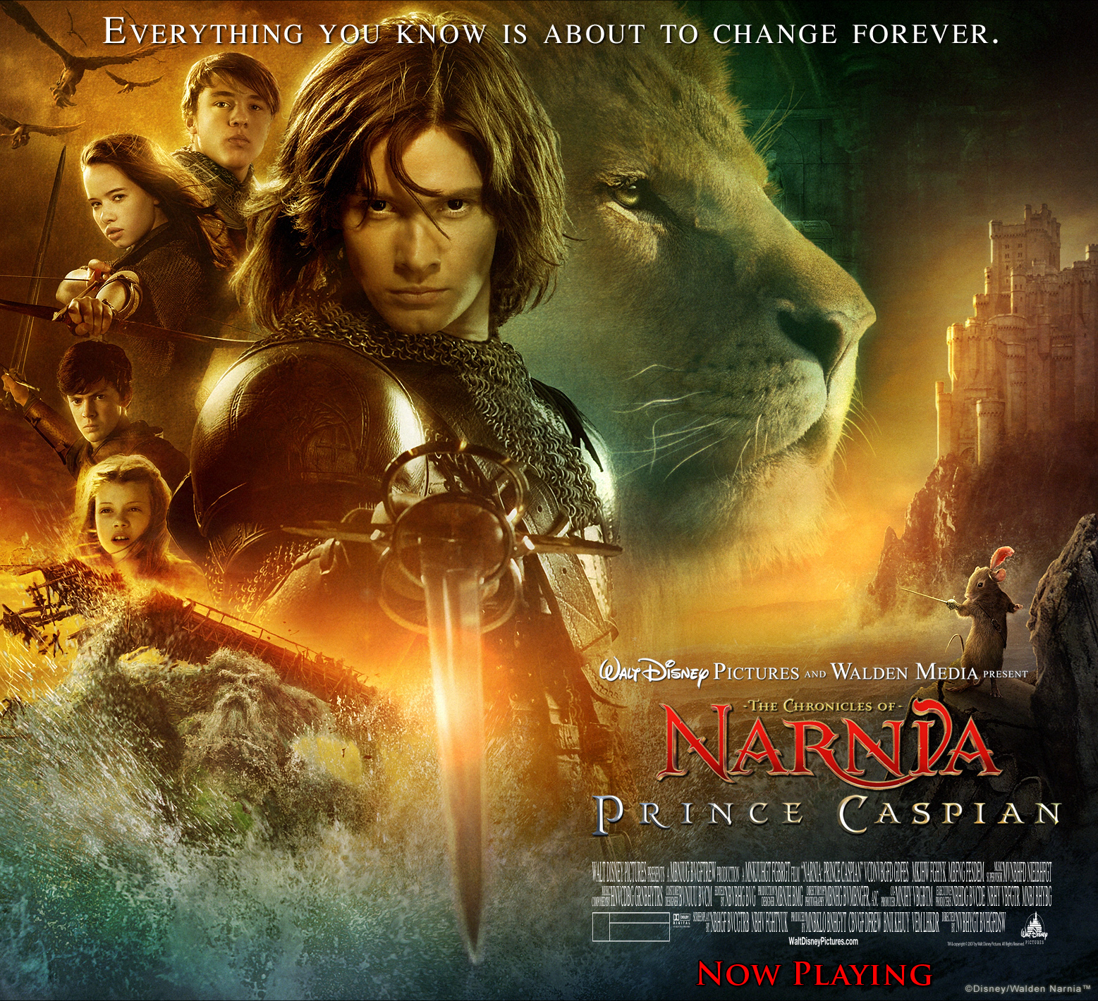 ナルニア国物語 第二章 カスピアン王子の角笛 晴れたらいいね