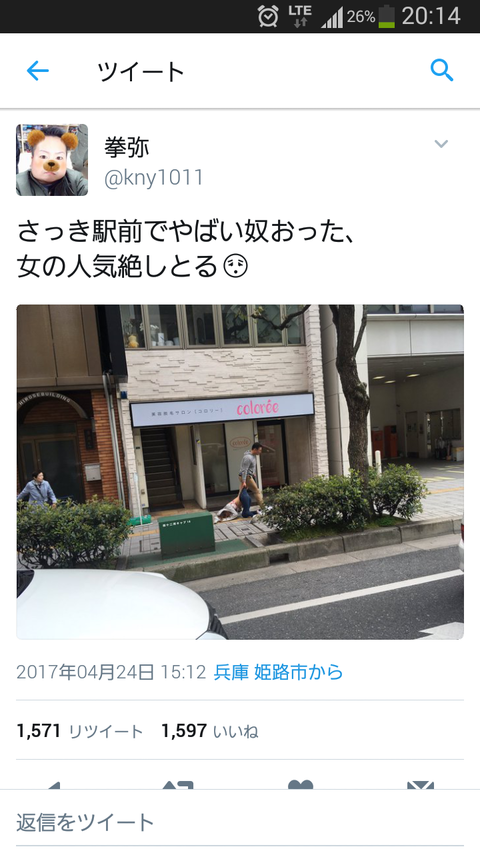 引き摺り回す
