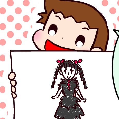 ごっこ遊びの設定を考えて絵にして教えてくれる