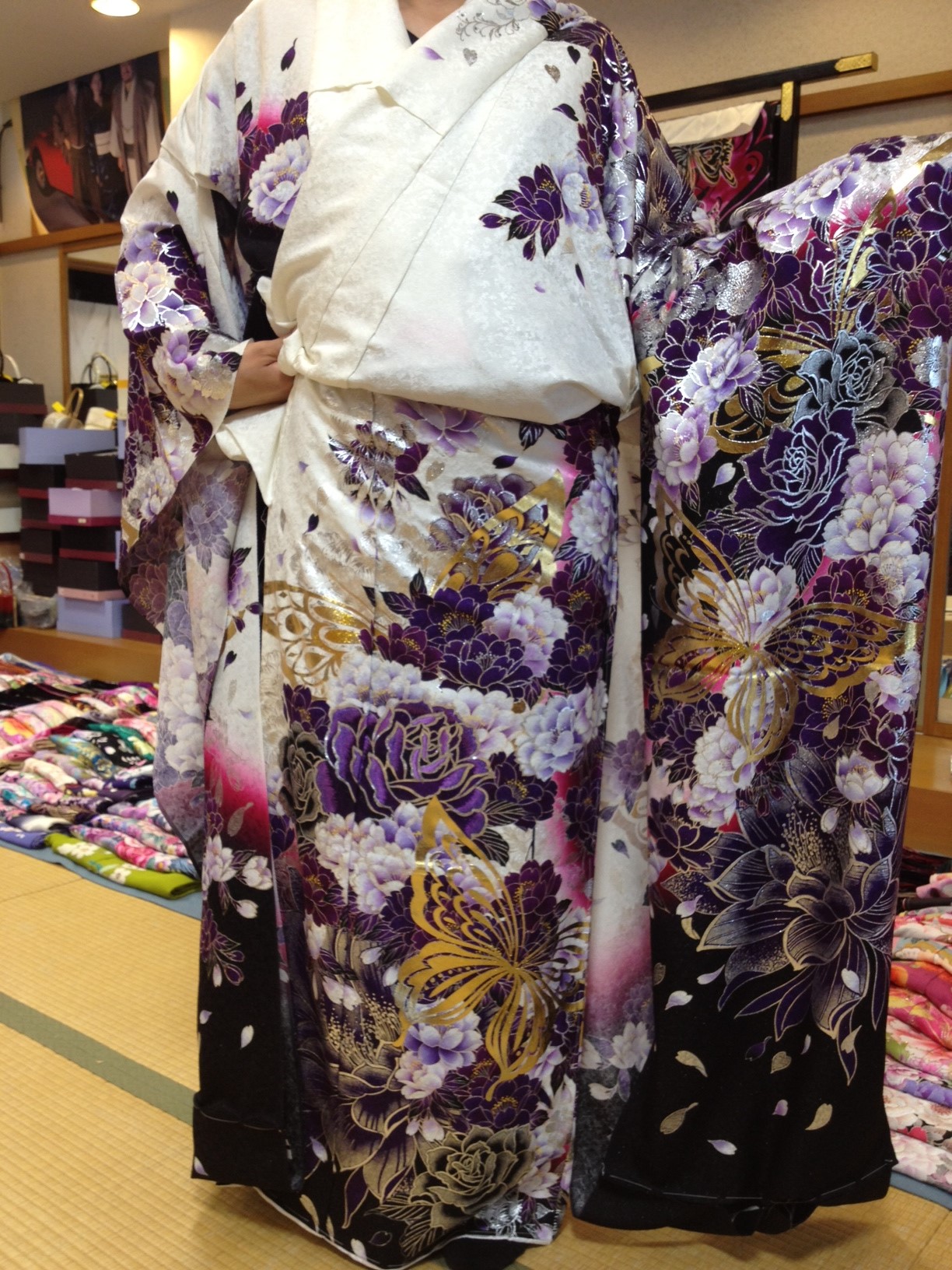 かっこいいクール系振袖 きもの店長blog かっこいいクール系振袖 きもの店長blog