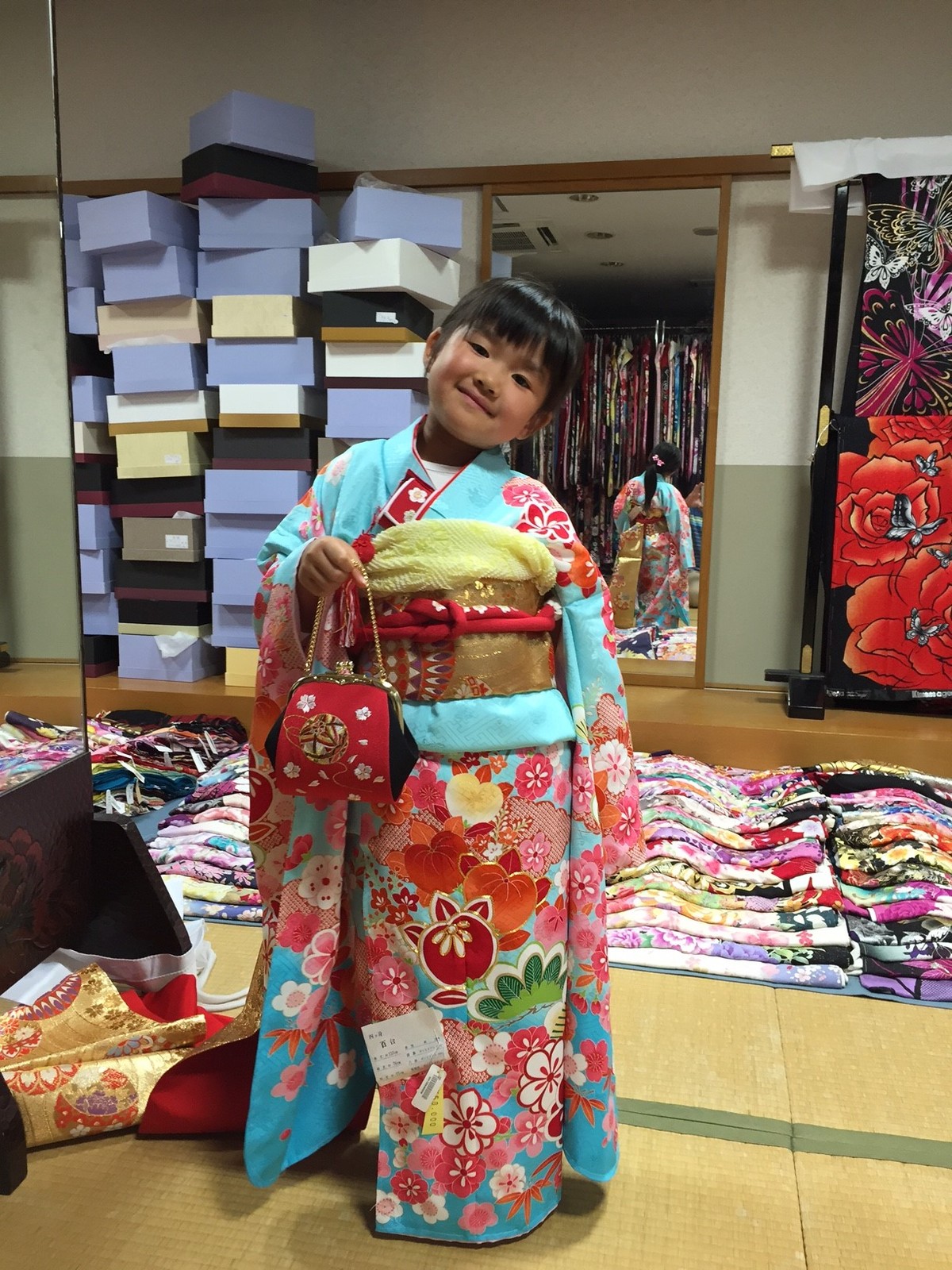 今年七五三人気の色は水色かな きもの店長blog