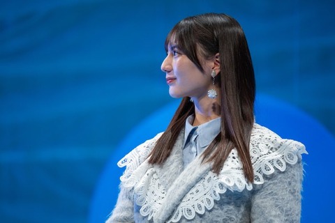 小坂菜緒さん、ありえない横顔を披露wwwwwww