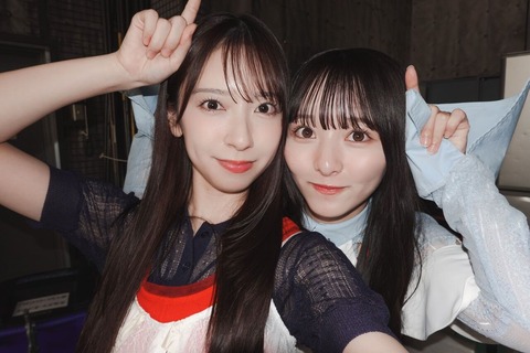 金村美玖、後輩とツーショット撮るも顔がデカく写ってしまう
