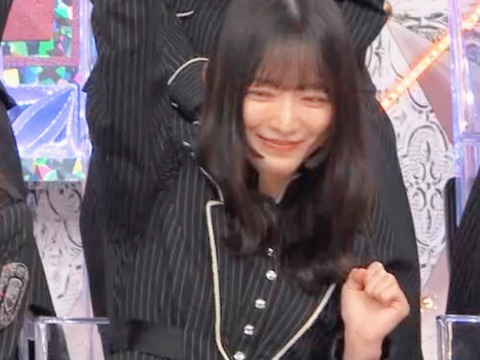 森田ひかるさん、脇汗ビッショビショ