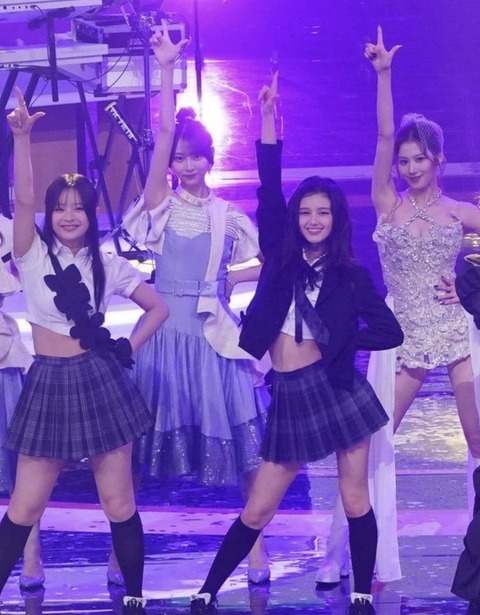 弓木奈於さん、他アイドルと並んだ結果スタイルが・・・