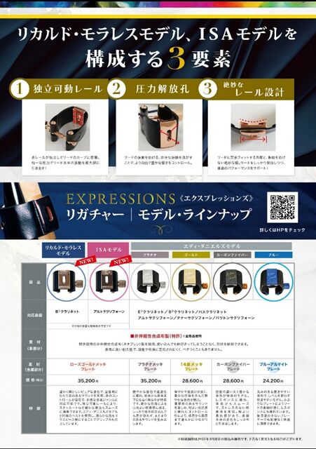 RICARDO MORALES EXPRESSIONS リガチャー エクスプレッションズ