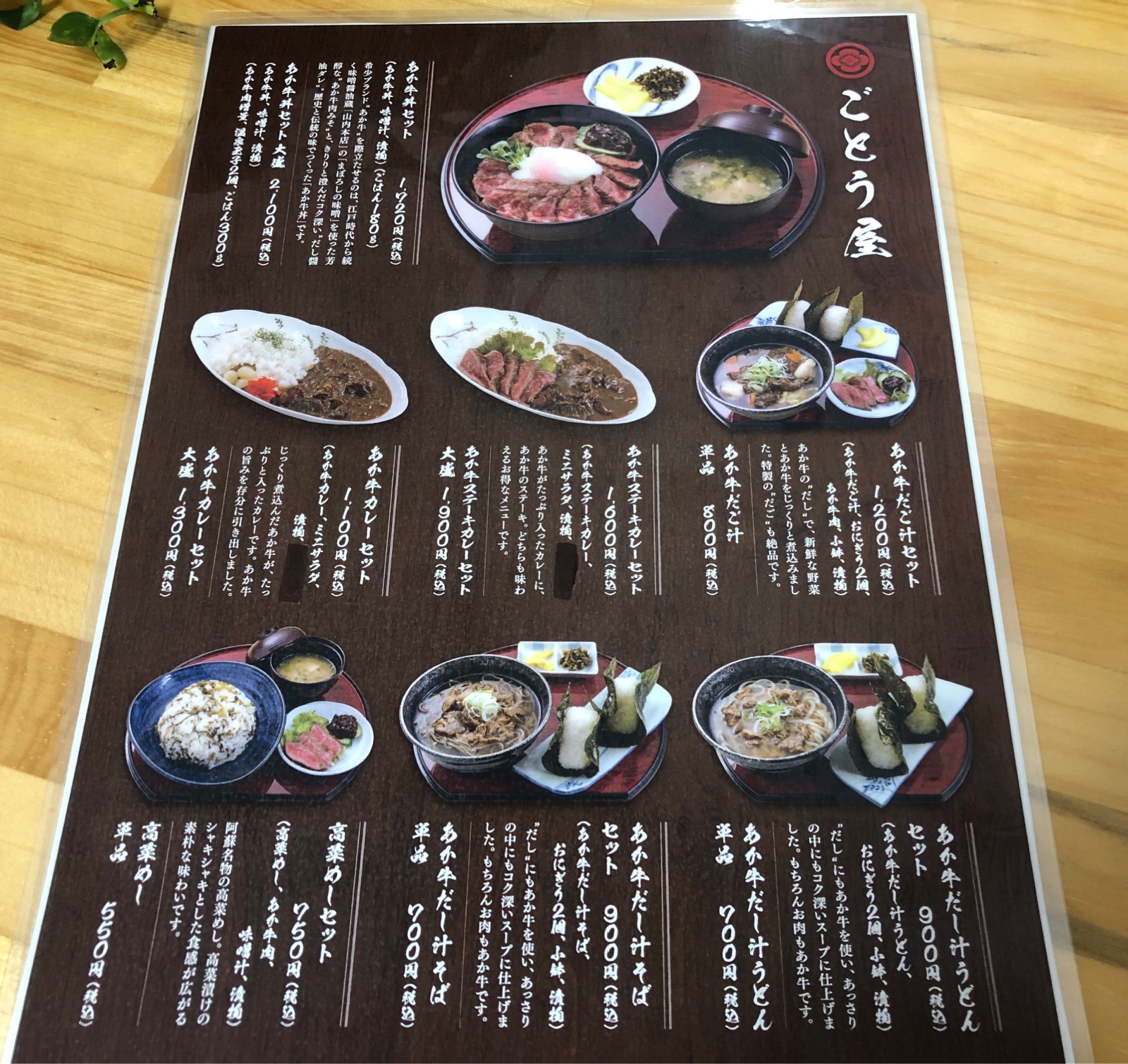 熊本県阿蘇市で絶品 あか牛丼 と あか牛だご汁 を堪能 あか牛丼専門店 ごとう屋 ホリーポッターとグルメなお部屋
