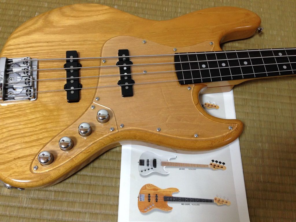 愛用のATELIER Z のフレットレスベースの事 : かっちゃん社長のブログ 