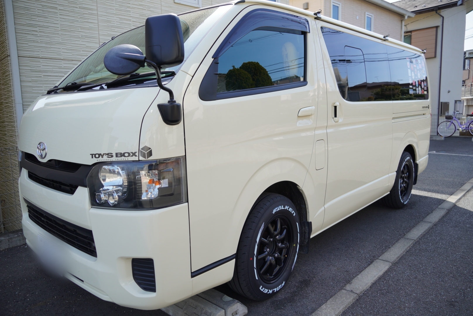 トイズボックス470(ハイエース)|ファルケンW11・タイヤ購入 トイズボックス470(ハイエース)|ファルケンW11・タイヤ購入