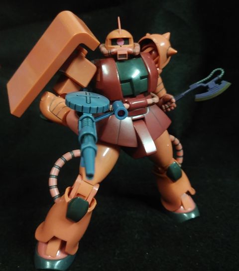 可動戦士シャア専用ザク : KATSUのblog