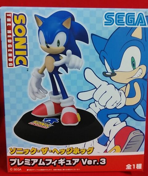 ソニック・ザ・ヘッジホッグ フィギュア プライズ品 ソニック・ザ・ヘッジホッグ プレミアムフィギュア ver3 : KATSU