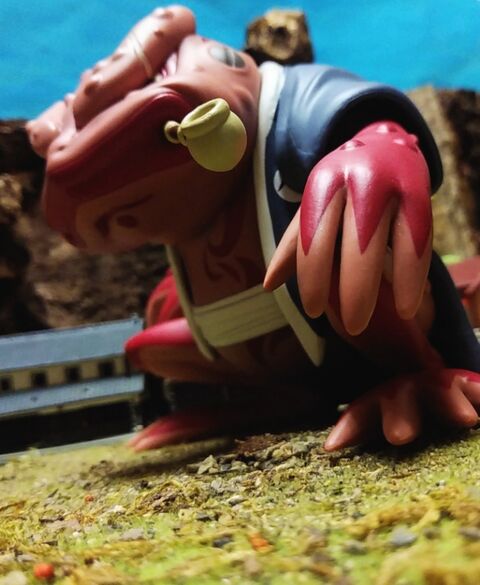 NARUTO / ナルト疾風伝［ ソフビフィギュア ガマブン太