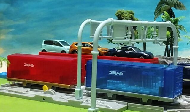 プラレール プラレール博限定車両 有蓋車・クリアカラー