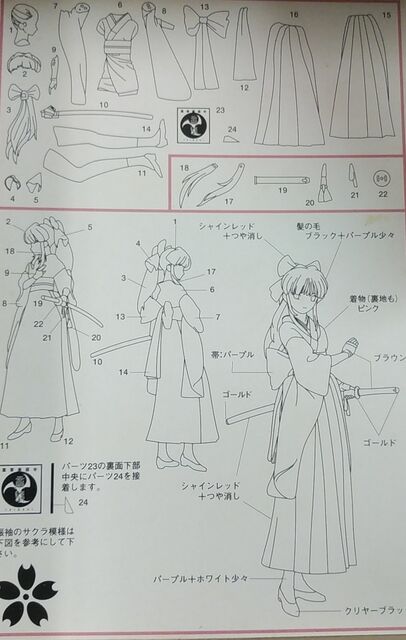 ガレージキット［海洋堂 サクラ大戦 真宮寺さくら(私服) 1/6