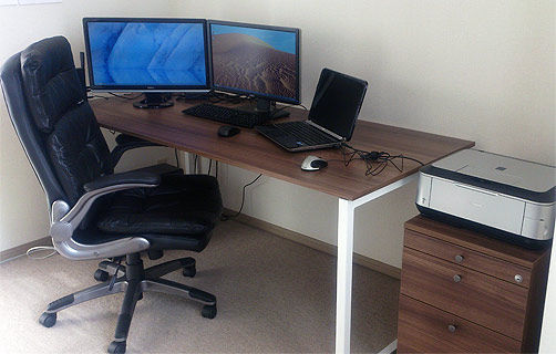 L字デスクを買う決断をしたいが 買ったった速報