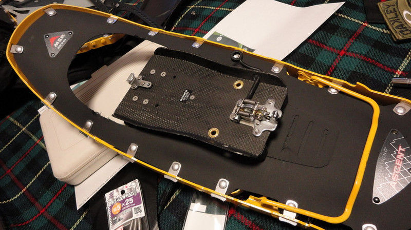 MSRスノーシューの改造、ACCUBLADEステップイン化へ : katuo55、山を ...
