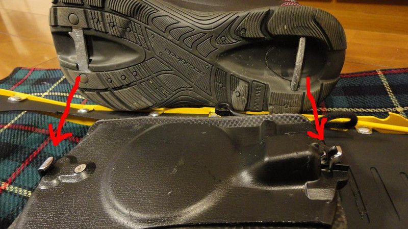 MSRスノーシューの改造、ACCUBLADEステップイン化へ : katuo55、山を ...