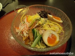 山頭火の豚トロ冷やしラーメン