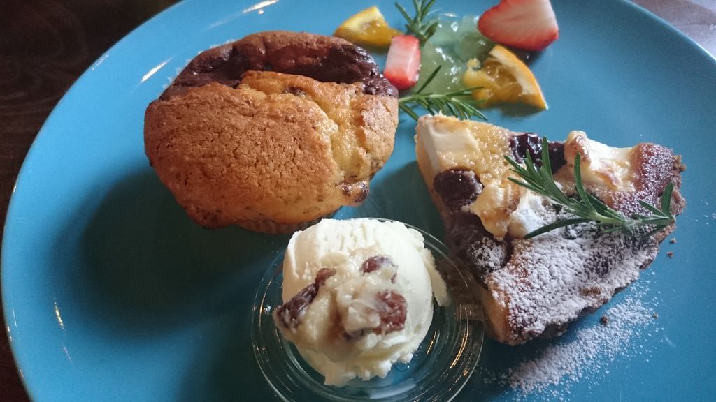 可愛いカフェのスイーツプレートを食べるの巻 Cache Cache カシュカシュ 鹿児島おでかけブログ