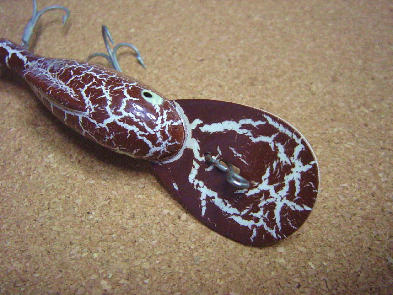 ヘドン　クラックルバック　BAR レアカラー　オールドルアー　HEDDON オールド ヘドン クラックルバック出品しました(*'▽')カニエのポパイ