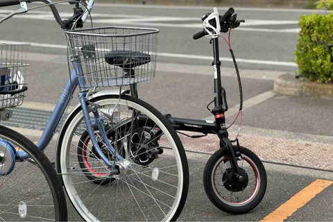 電動アシスト自転車 TRANS MOBILLY NEXT140 軽くて小さい電動アシスト自転車「TRANS MOBILLY NEXT140」に乗った