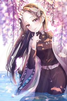 鬼滅の刃 胡蝶しのぶオリジナルイラスト2高画質 かわいいアニメイラストまとめ 鬼滅の刃 胡蝶しのぶオリジナルイラスト2高画質 かわいいアニメイラストまとめ