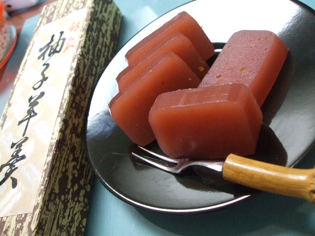 川上の冬の味ユズようかん ユズもち ちょっとよってんけぇ かわかみブログ 奈良県吉野郡川上村