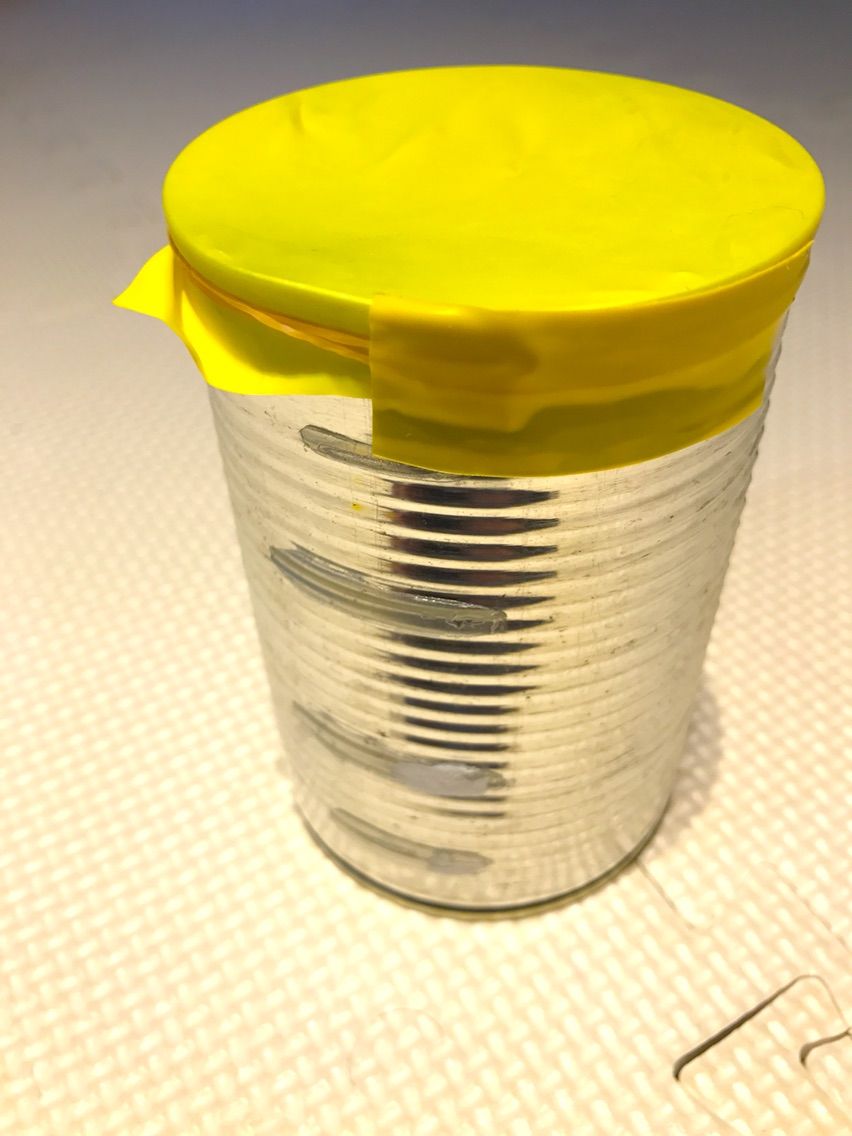 空き缶太鼓 手作りおもちゃ じゃじゃ馬娘との日々