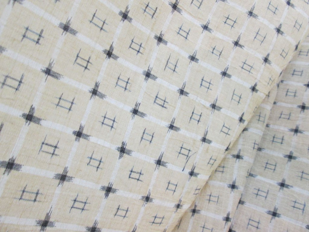 リメイク用 麻 絣 上布 着物 夏着物 J5 古布 木綿 越後上布 近江