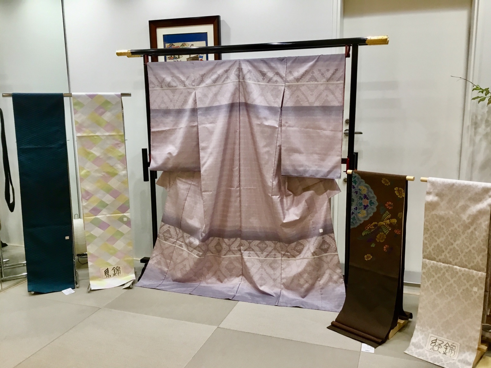 曽根武勇 織りの世界 が始まりました : 「銀座 かわの屋 曽根武勇 織りの世界 が始まりました : 「銀座 かわの屋