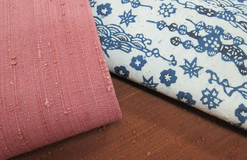 浦野理一　帯　希少 染織工芸作家 浦野理一】 特選型絵染め九寸名古屋帯 ≪御仕立て上がり