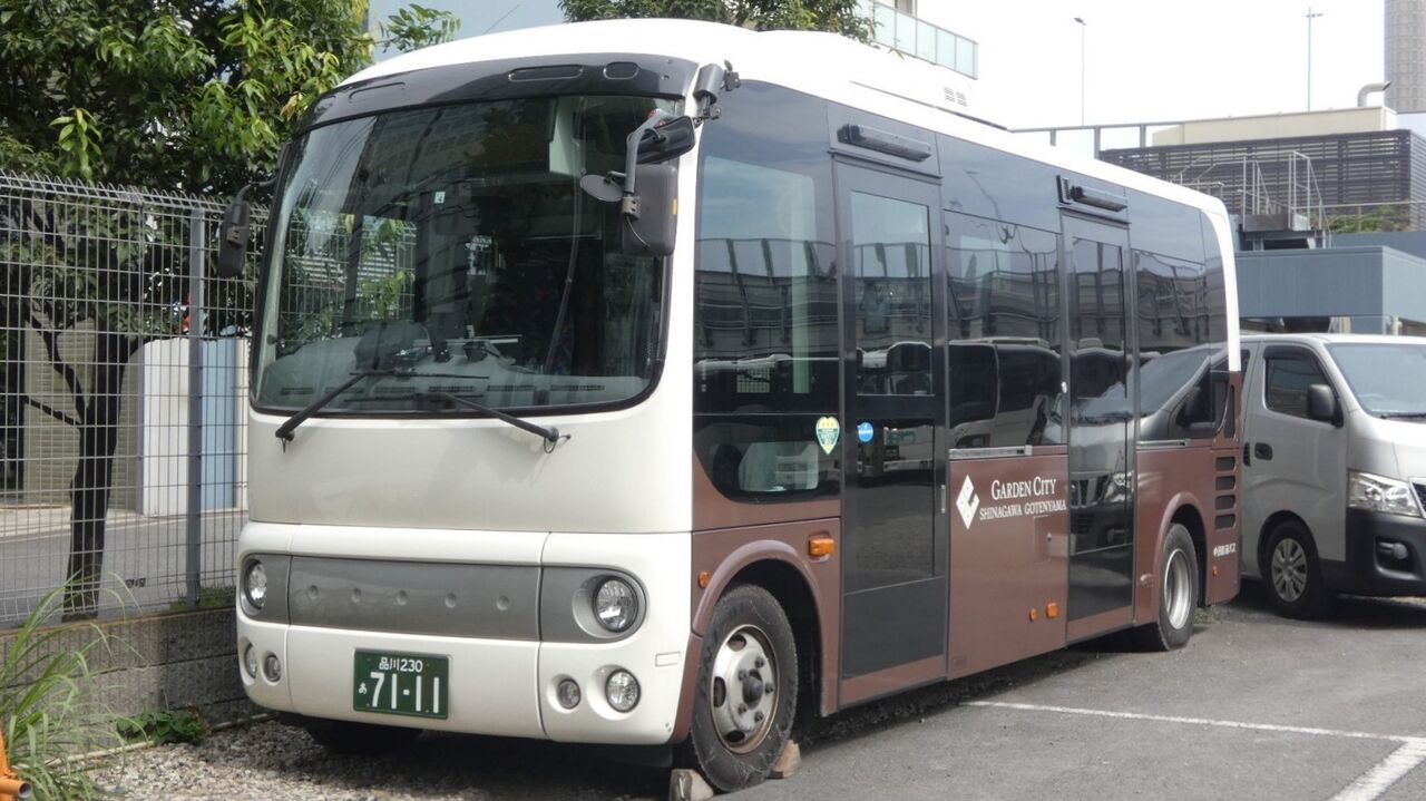 品川シーサイド営業所 品川ナンバー 7000番台 Kawasaki Bus Stop