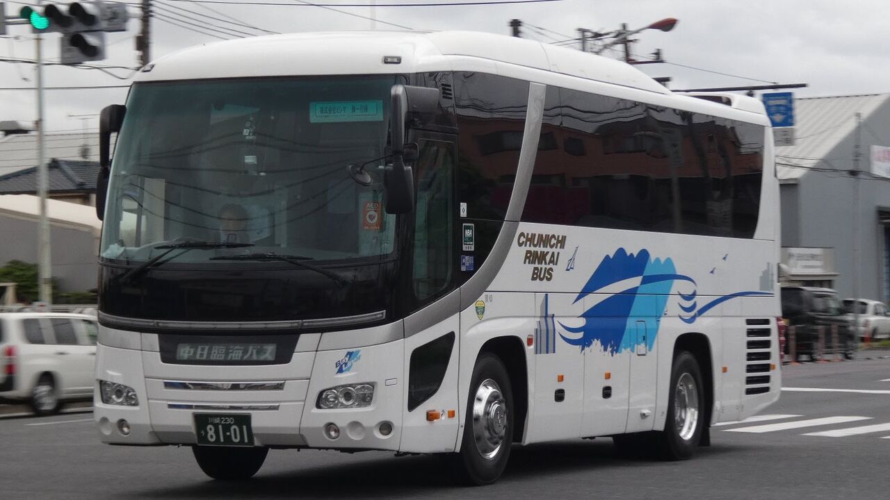 中日臨海バス 川崎230う8101 Kawasaki Bus Stop 中日臨海バス 川崎230う8101 Kawasaki Bus Stop