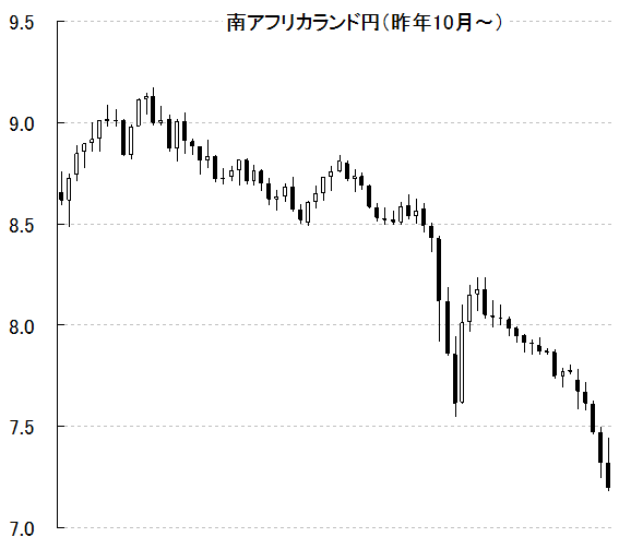 ランド ブログ 南アフリカ